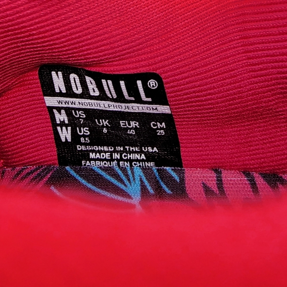 NWOT No Bull RED (not pink) size 8.5 Trainers - Picture 5 of 5